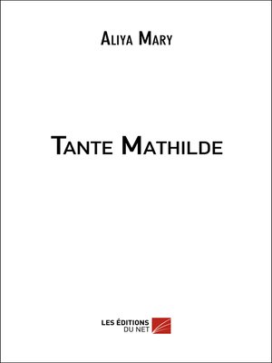 cover image of Tante Mathilde